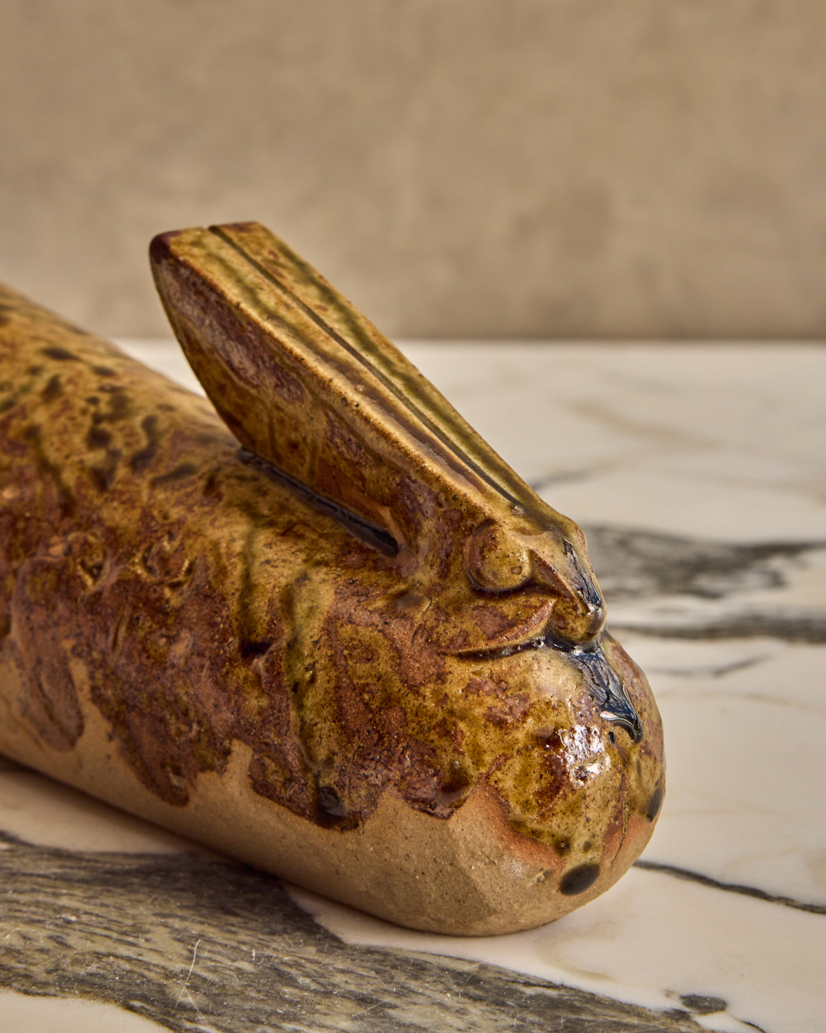 Ceramic Rabbit Sculpture