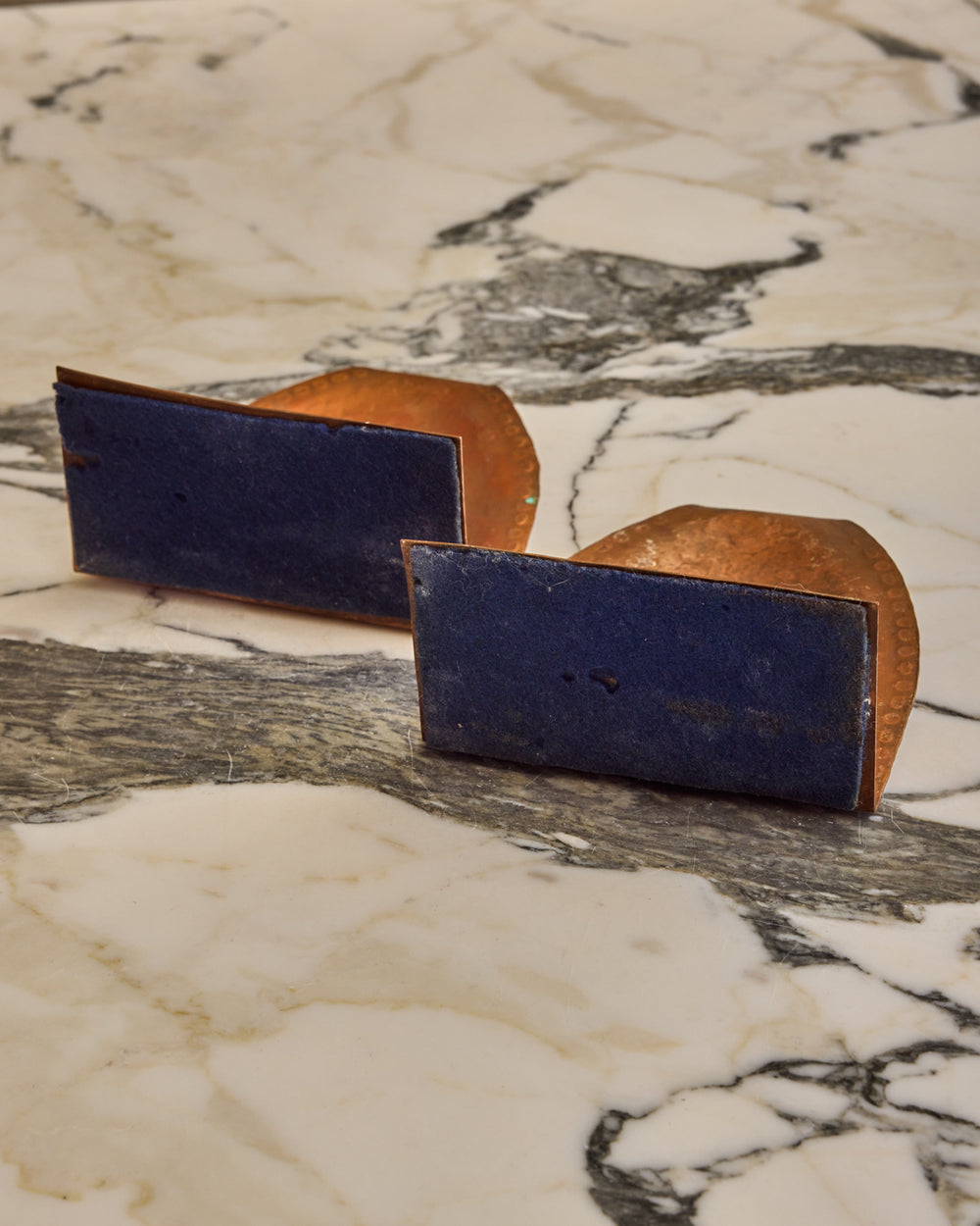 Copper Bookends