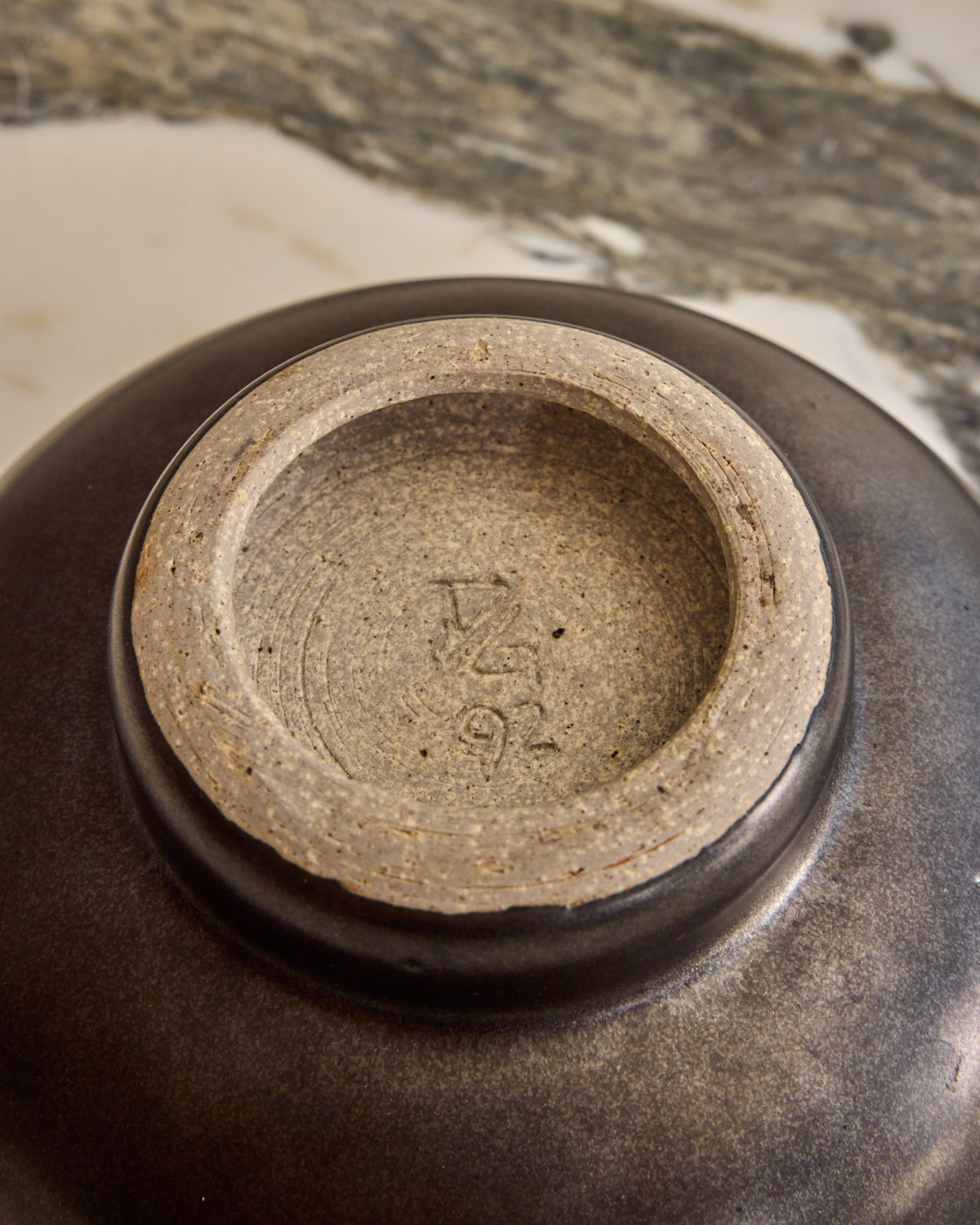 Marbled Glaze Bowl