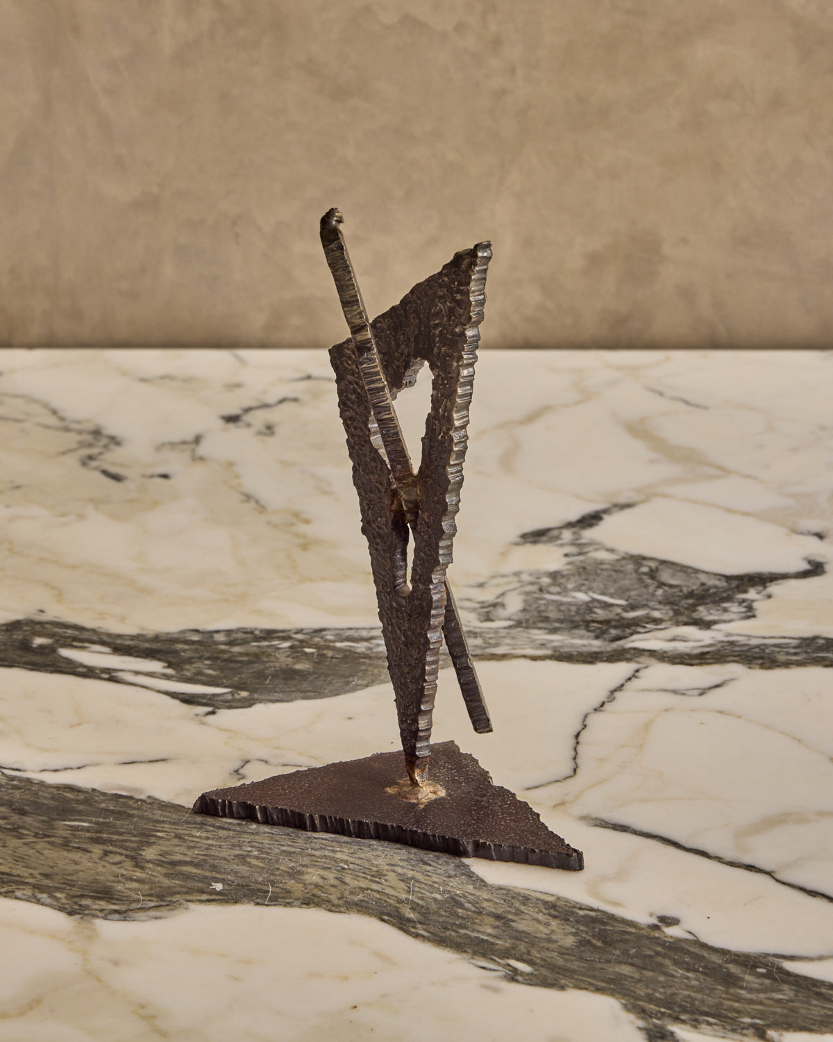 Metal Geometric Sculpture
