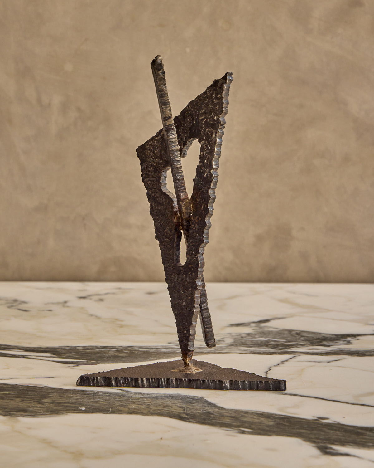 Metal Geometric Sculpture