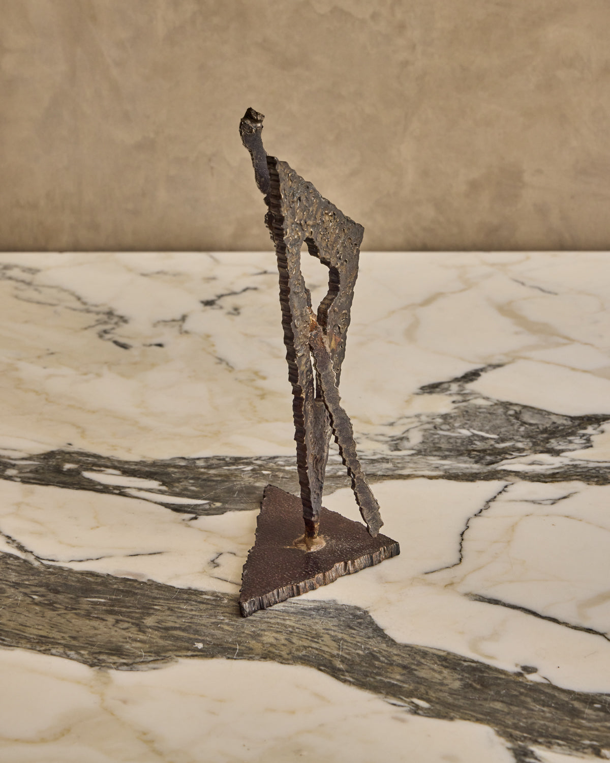 Metal Geometric Sculpture