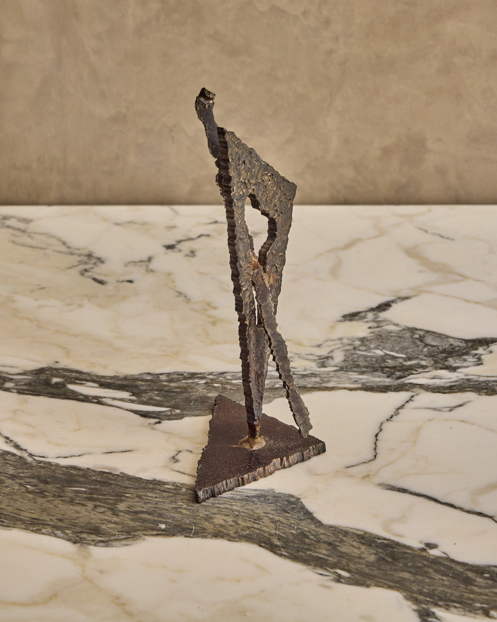 Metal Geometric Sculpture
