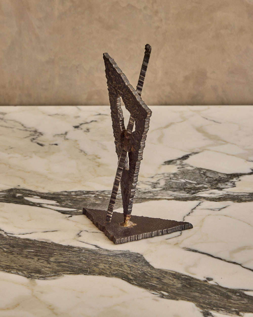 Metal Geometric Sculpture