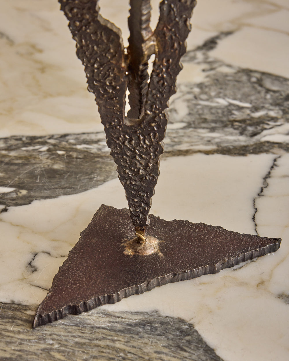 Metal Geometric Sculpture
