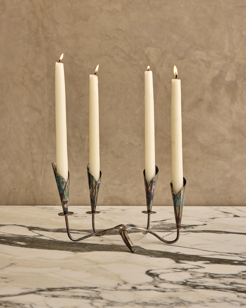 Pair of Bouquet Candelabras