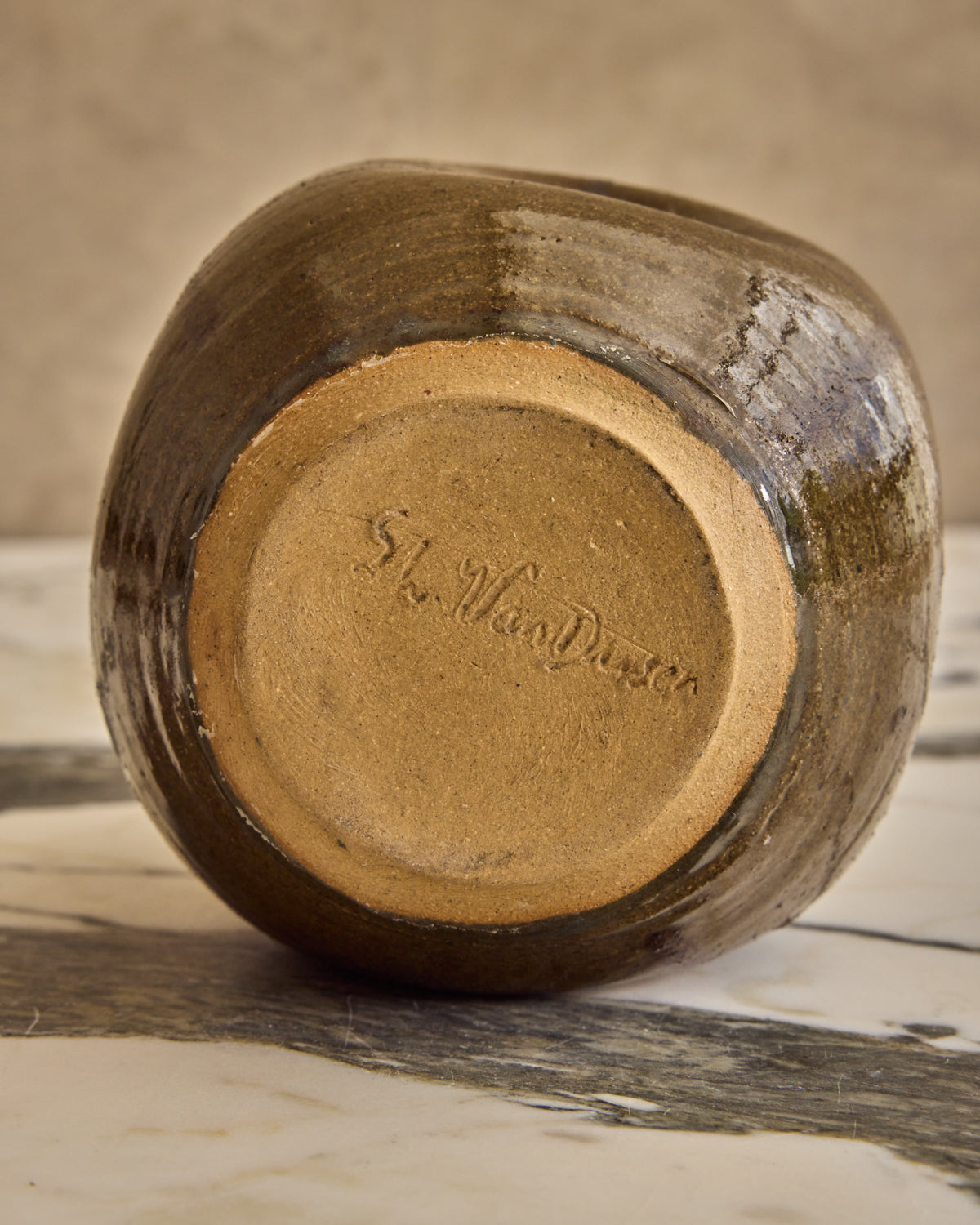 Lobed Studio Vase