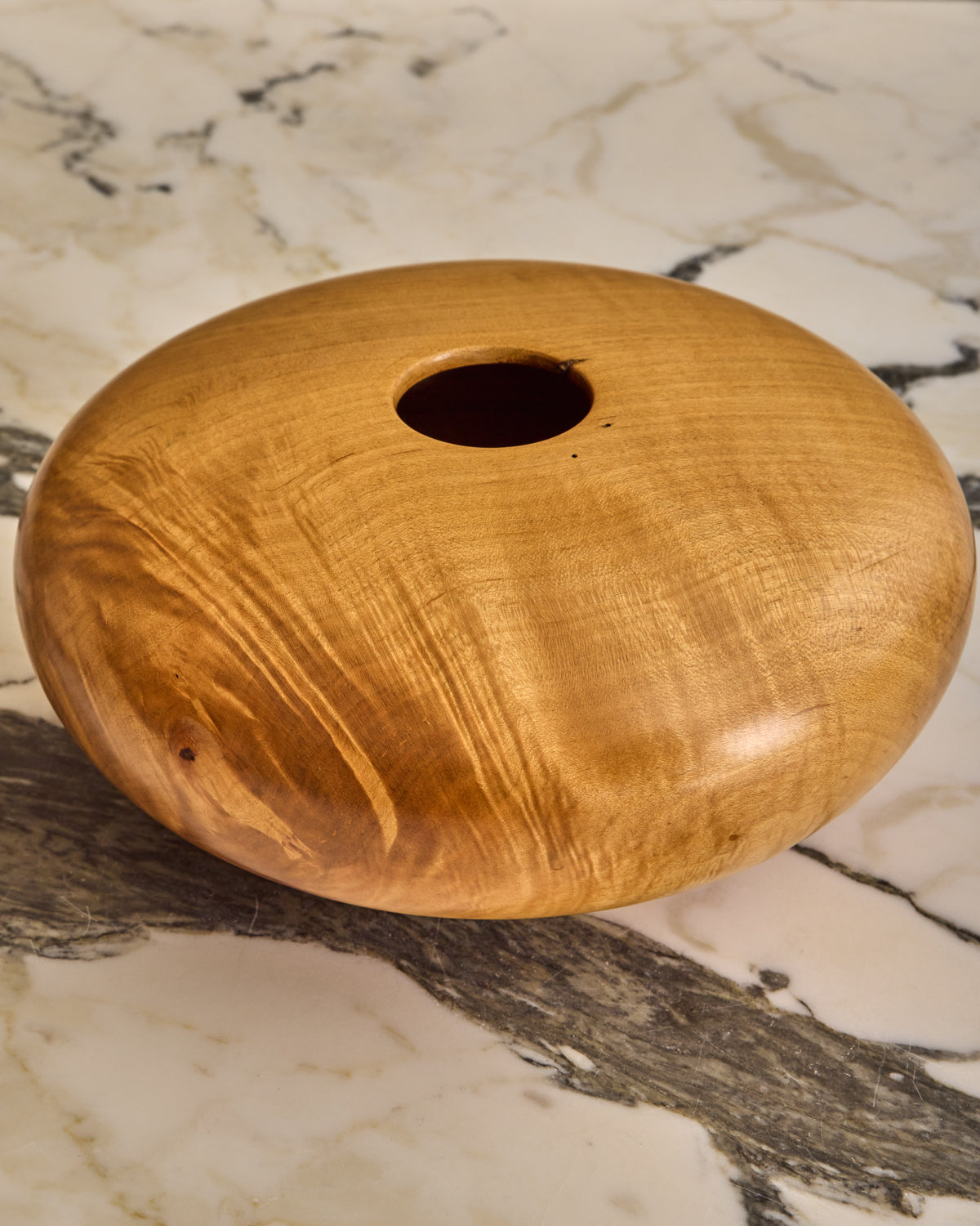Turned Bowl Vase - Large