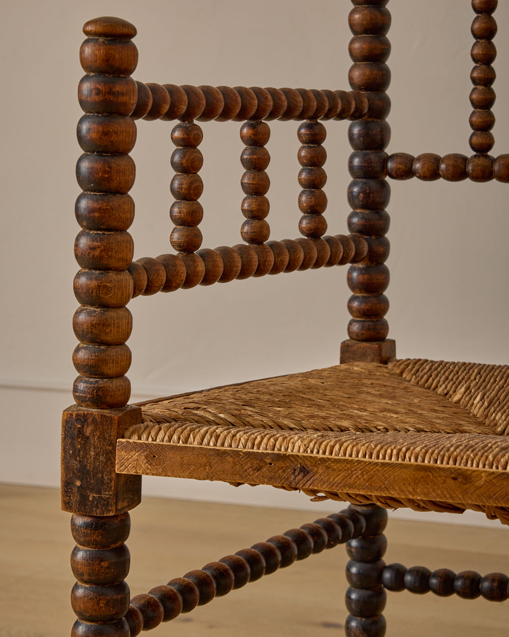 Bobbin Turned Spindle Armchair