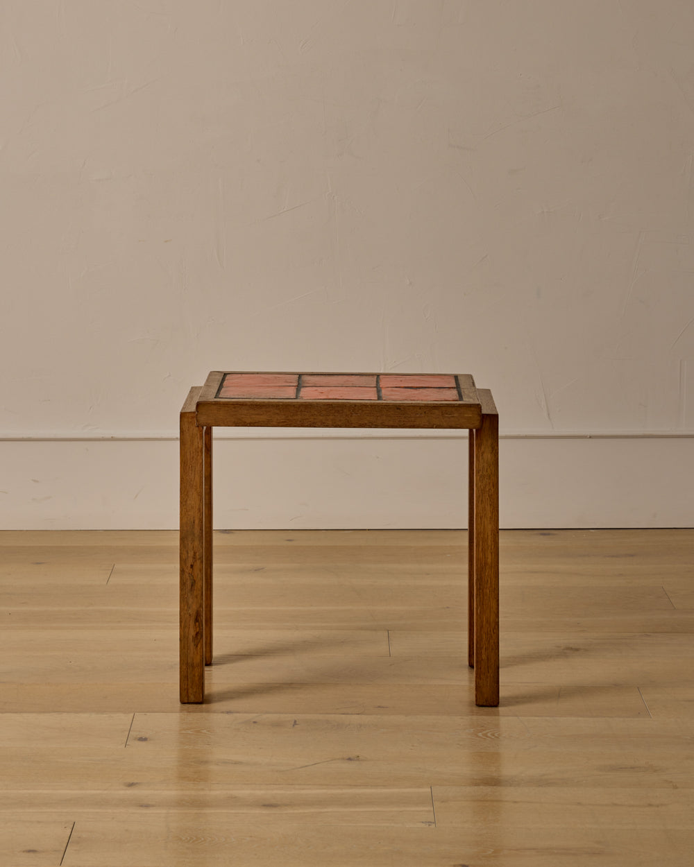 Dutch Ceramic Tile Side Table