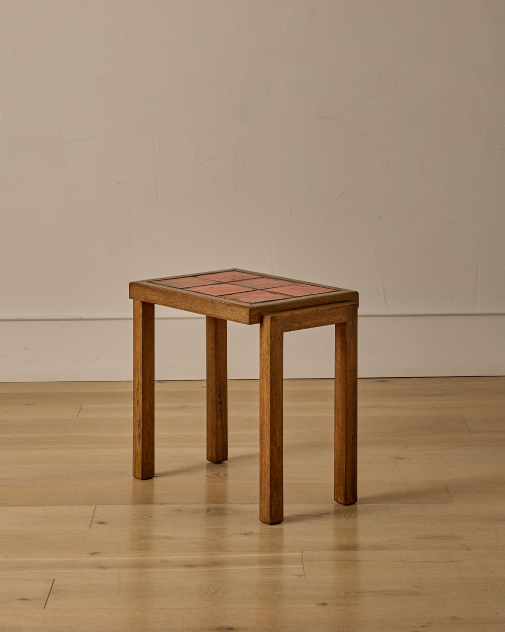 Dutch Ceramic Tile Side Table
