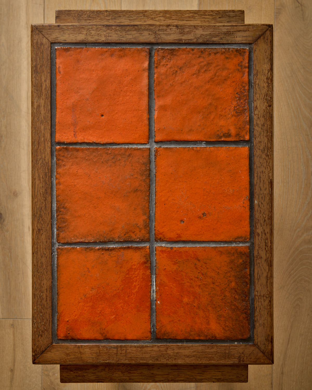 Dutch Ceramic Tile Side Table