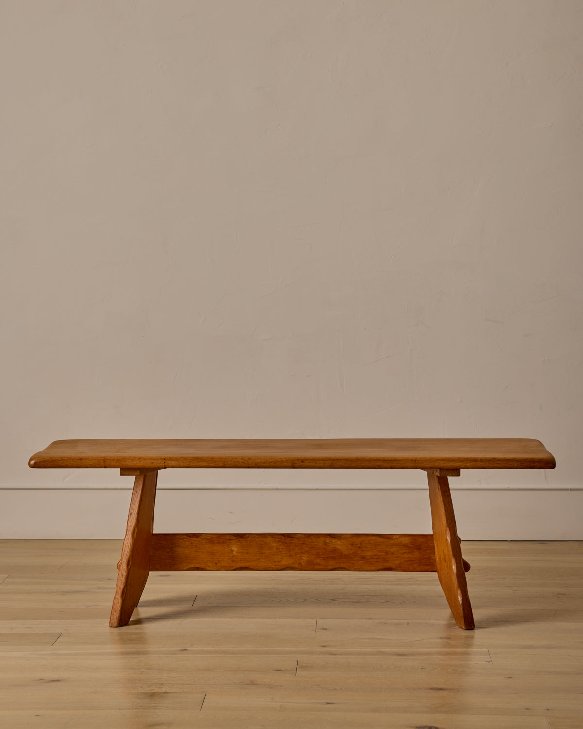 Oak Coffee Table Bench by B Spruijt