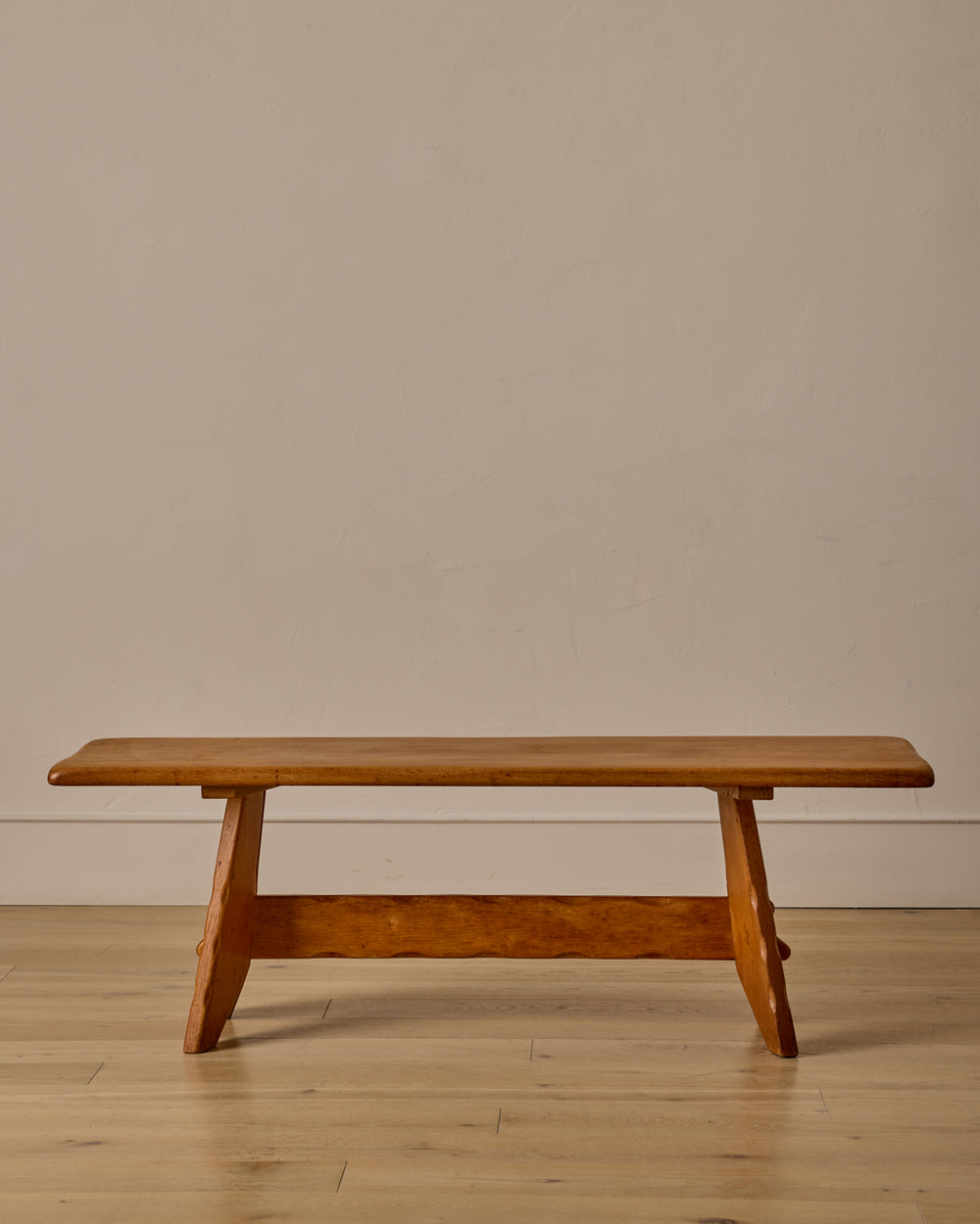 Oak Coffee Table Bench by B Spruijt