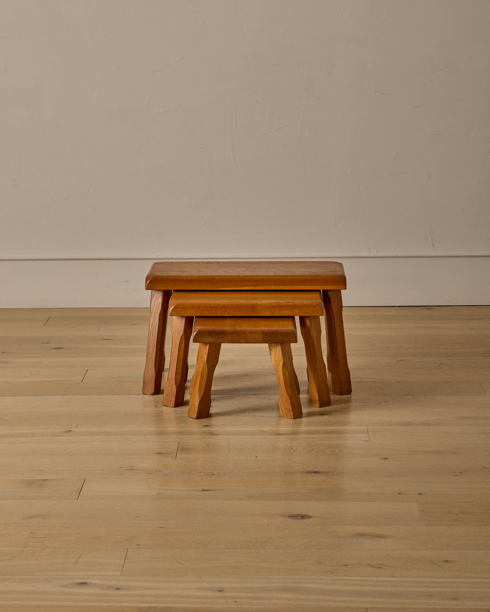 Set of Sculptural Leg Nesting Tables