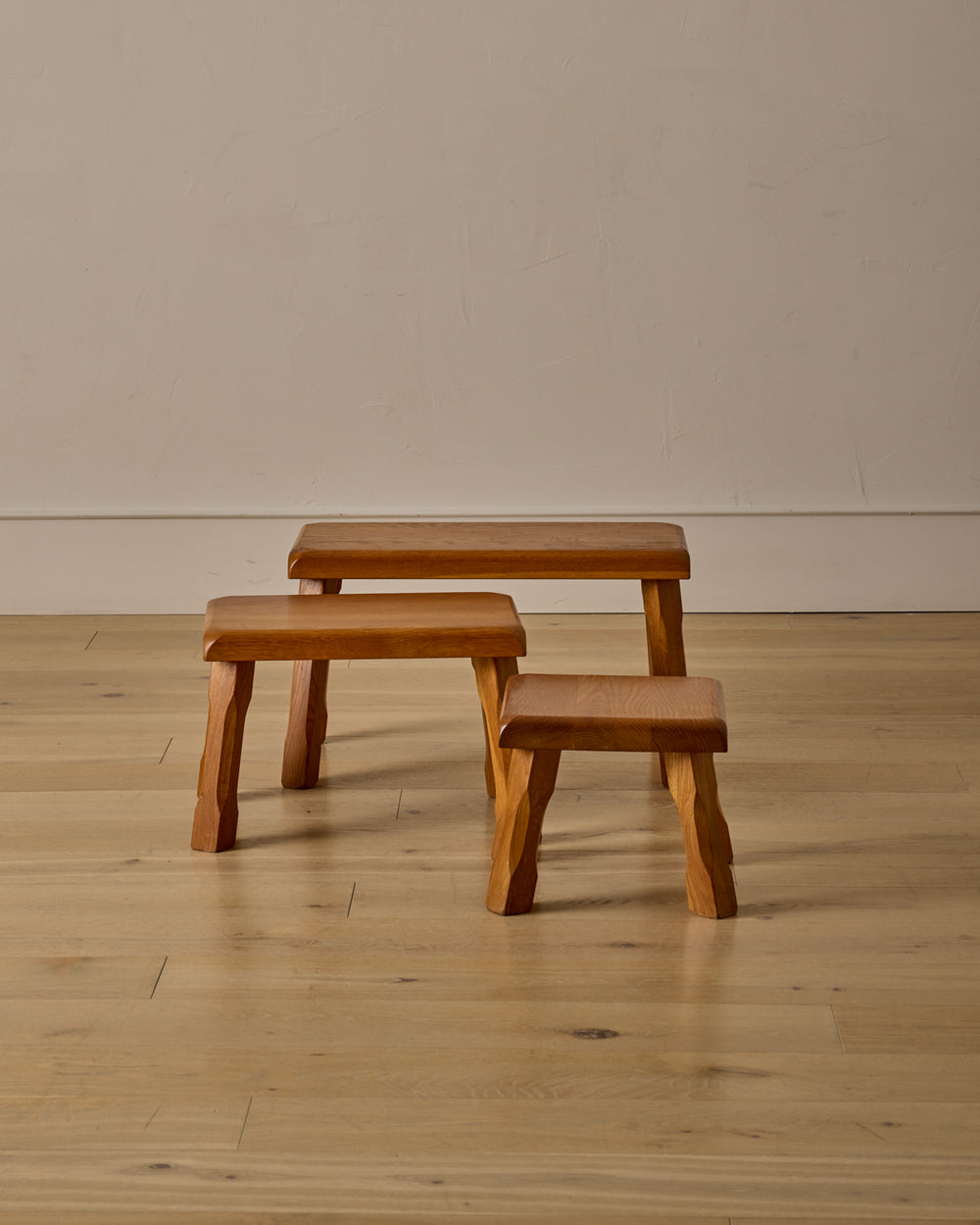Set of Sculptural Leg Nesting Tables