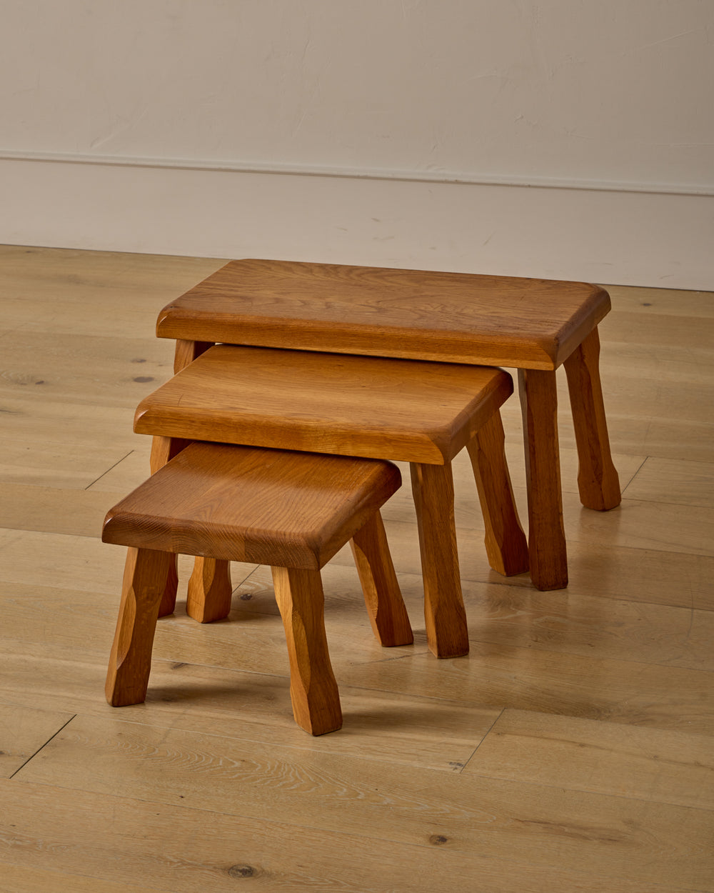 Set of Sculptural Leg Nesting Tables