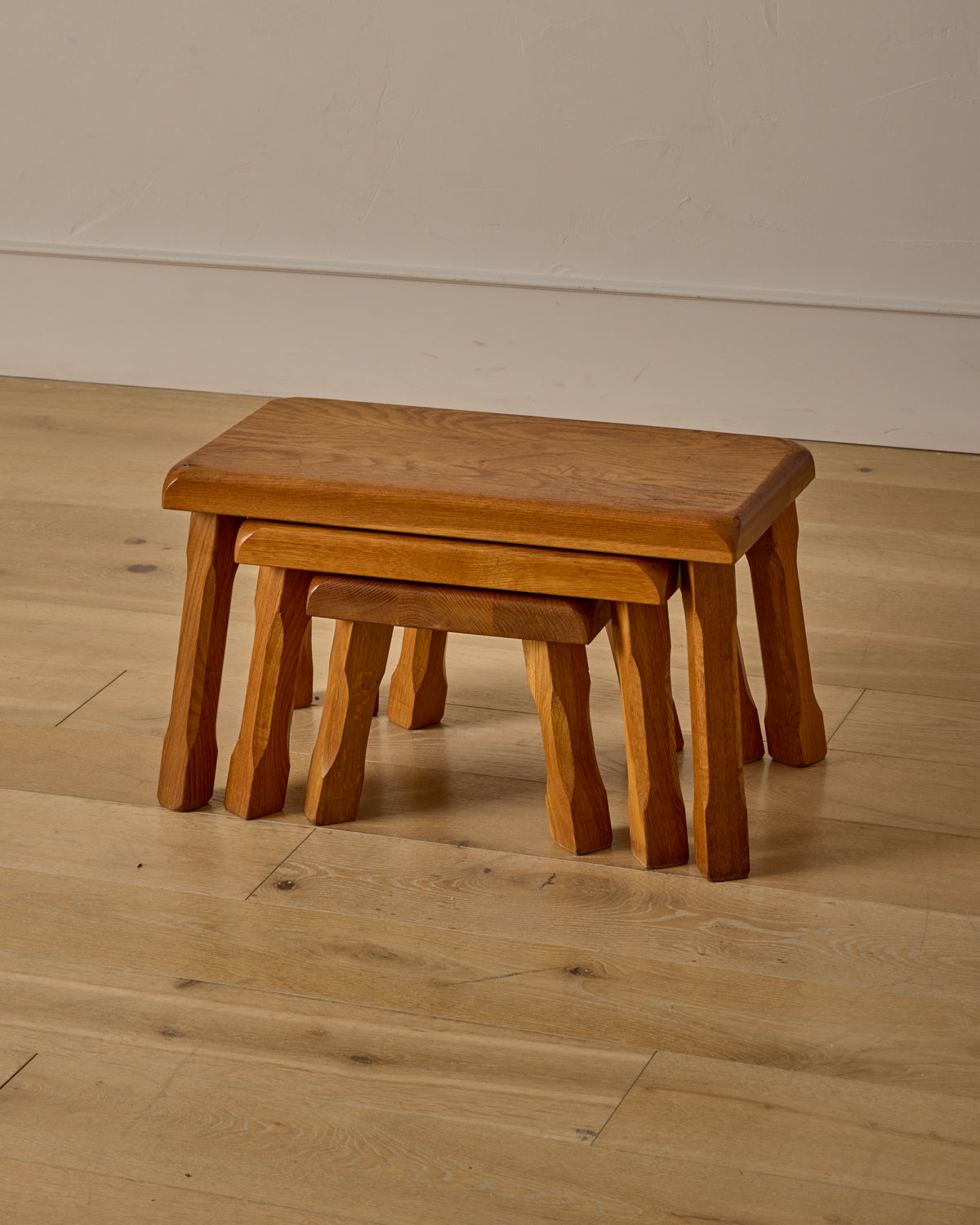Set of Sculptural Leg Nesting Tables