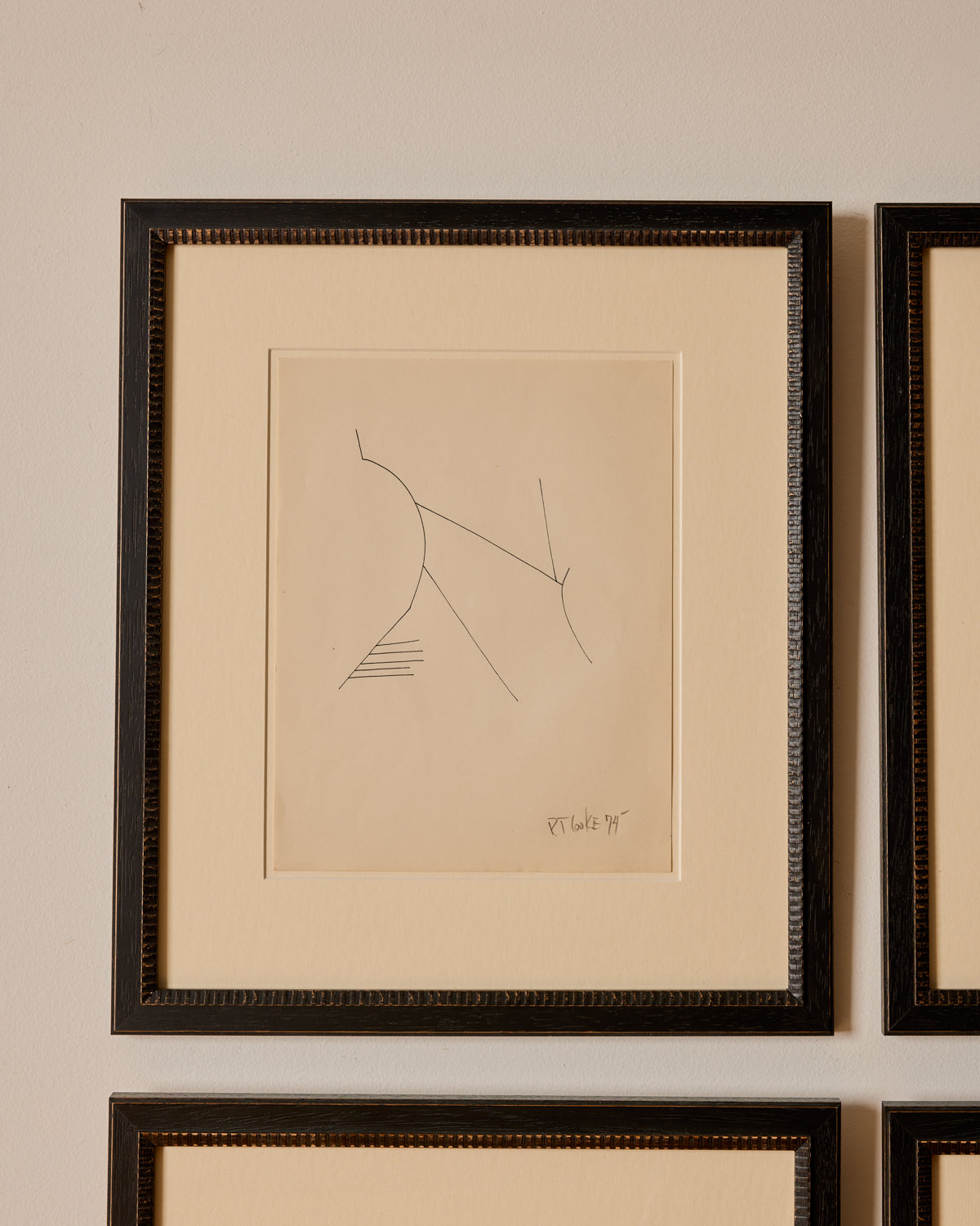 1970s Ink on Paper Drawings