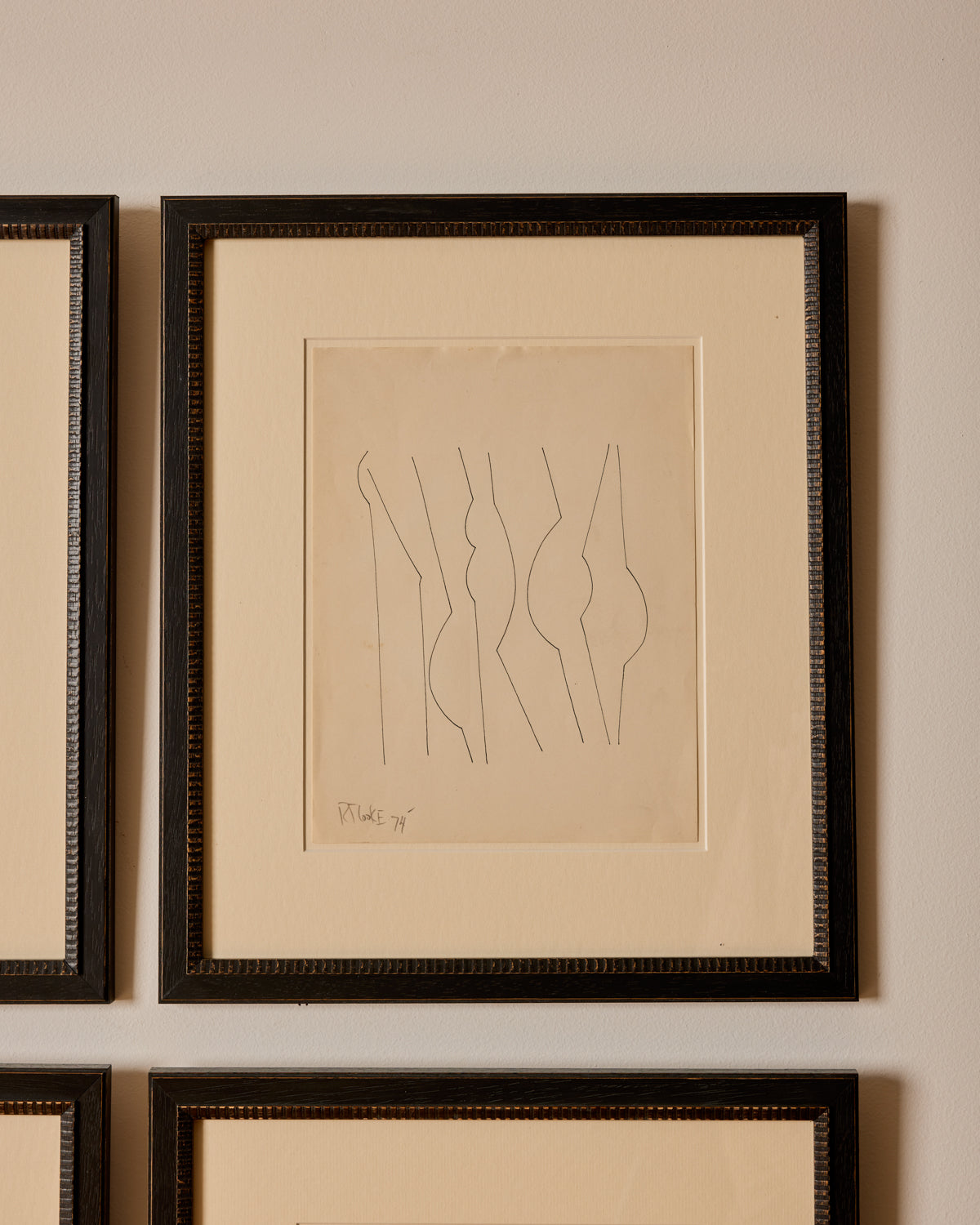 1970s Ink on Paper Drawings