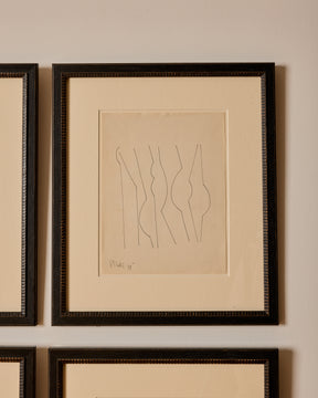1970s Ink on Paper Drawings