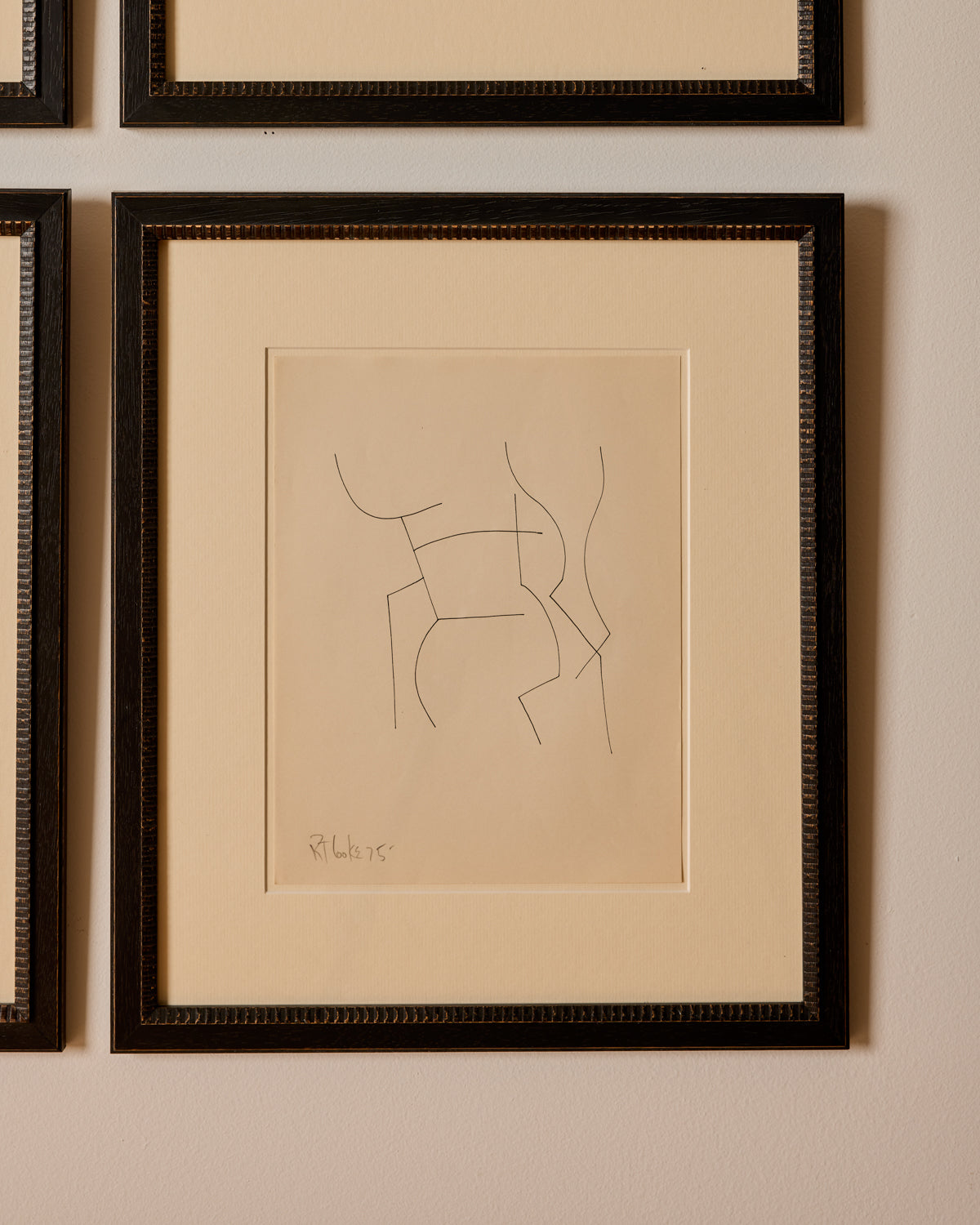 1970s Ink on Paper Drawings
