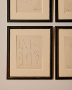 1970s Ink on Paper Drawings