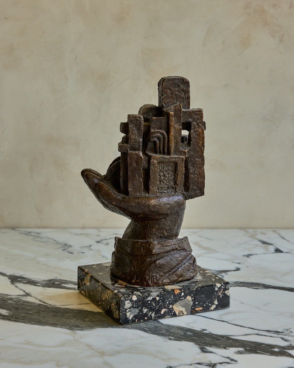 Bronze Hand Sculpture