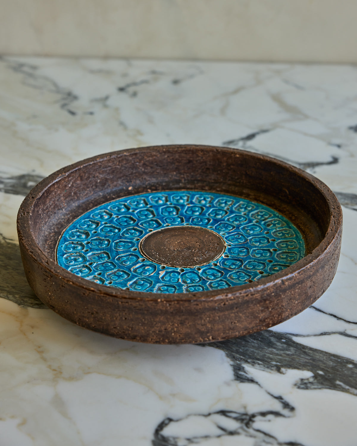 Italian Blue Glaze Dish