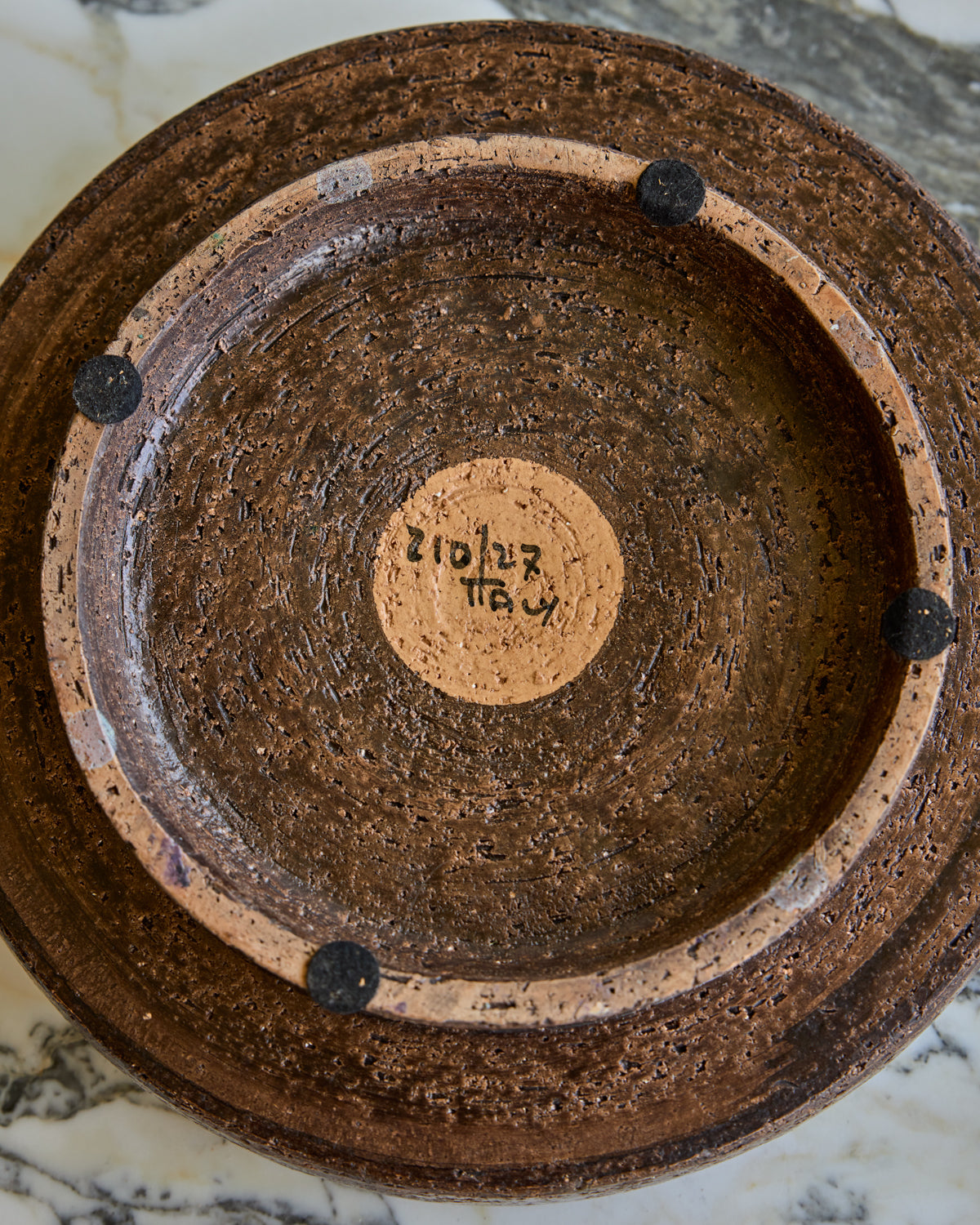Italian Blue Glaze Dish