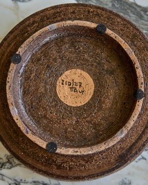 Italian Blue Glaze Dish