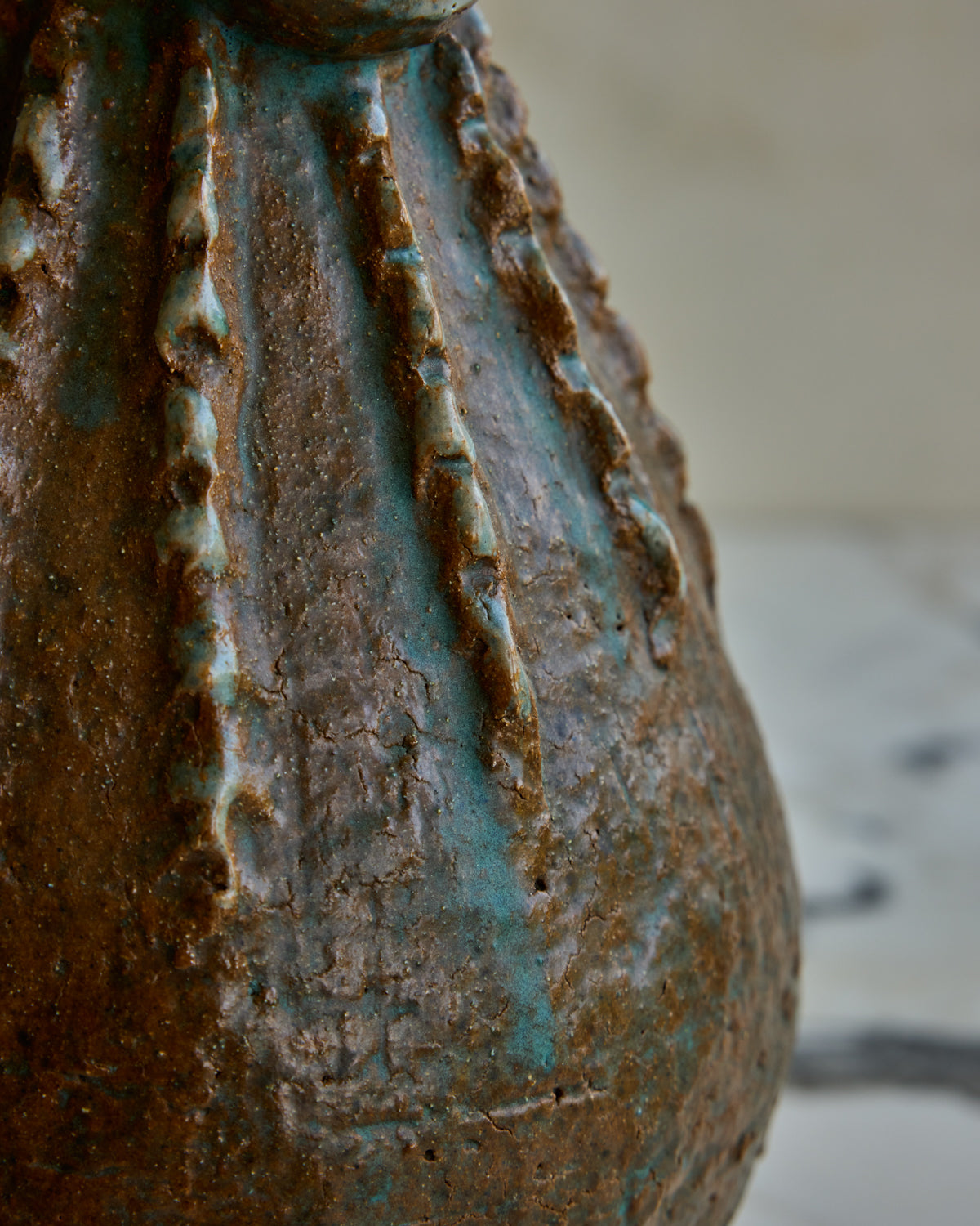 Studio Vase with Braid Detail