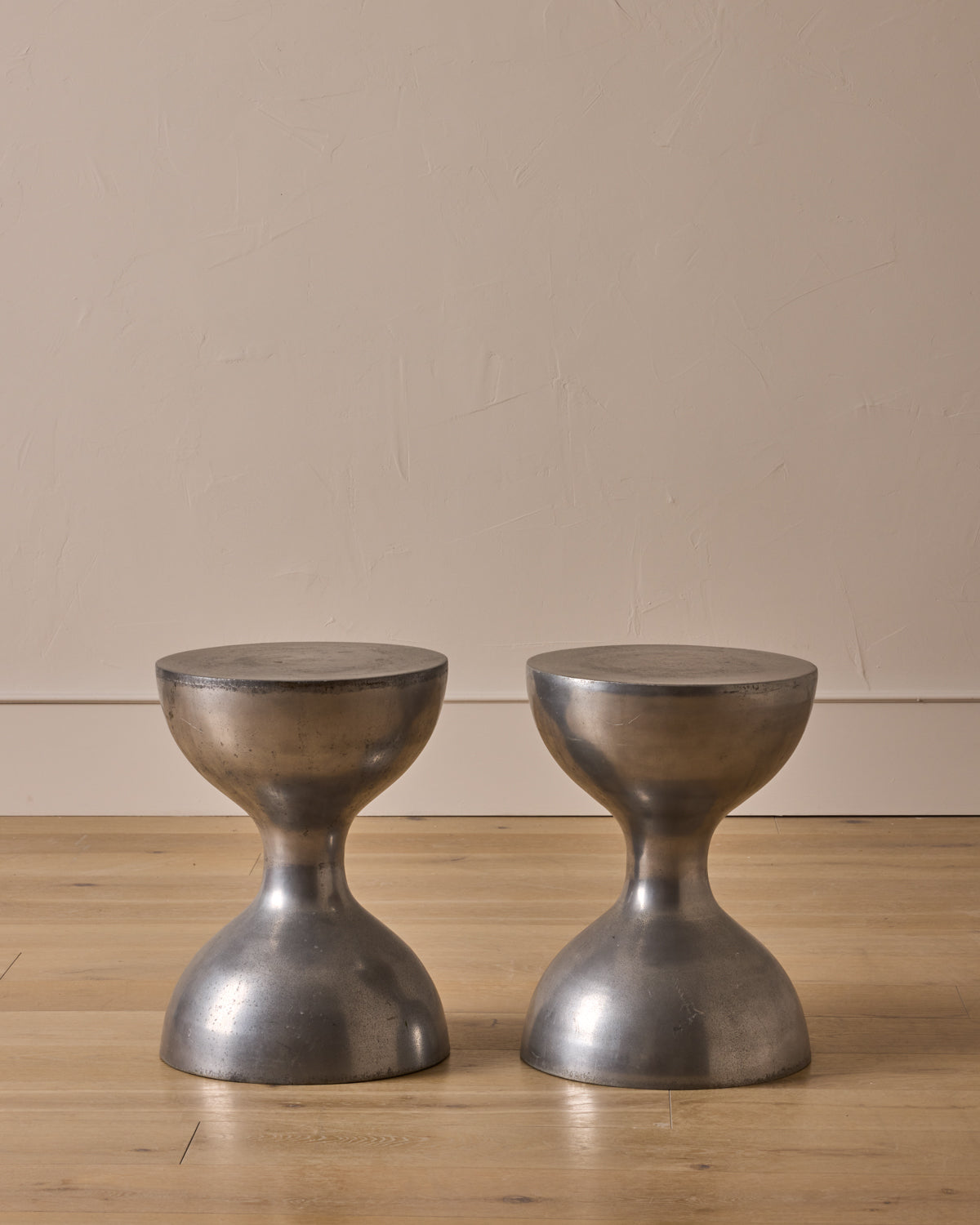 Pair of Sculptural Accent Tables