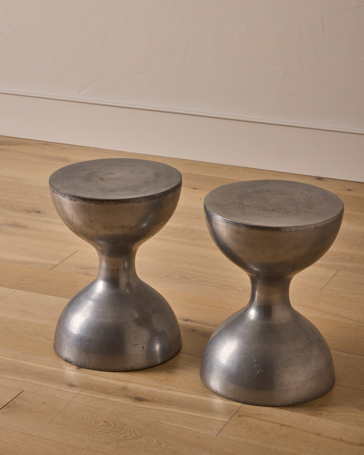 Pair of Sculptural Accent Tables