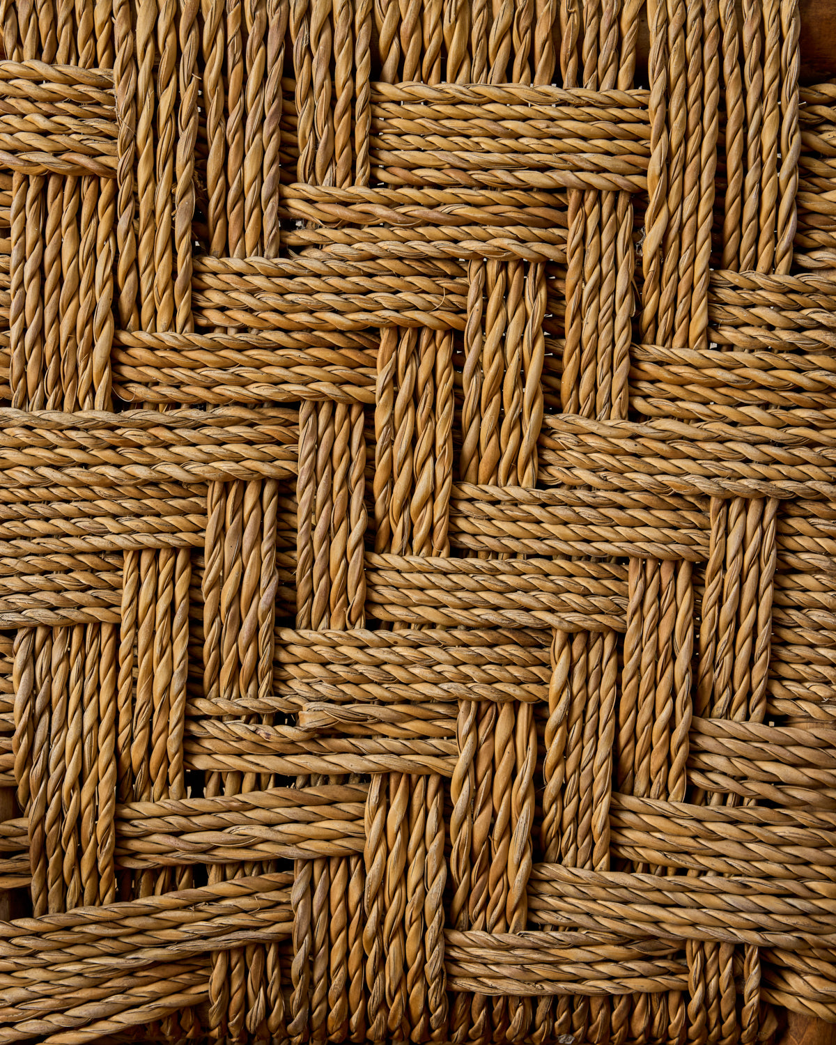 Pair of 1950s Woven Rope Chairs