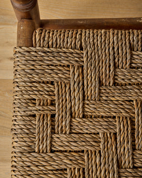 Pair of 1950s Woven Rope Chairs