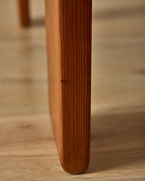 Pair of Pine and Canvas Easy Chairs