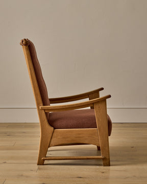 Pair of 'My Home' Oak Armchairs