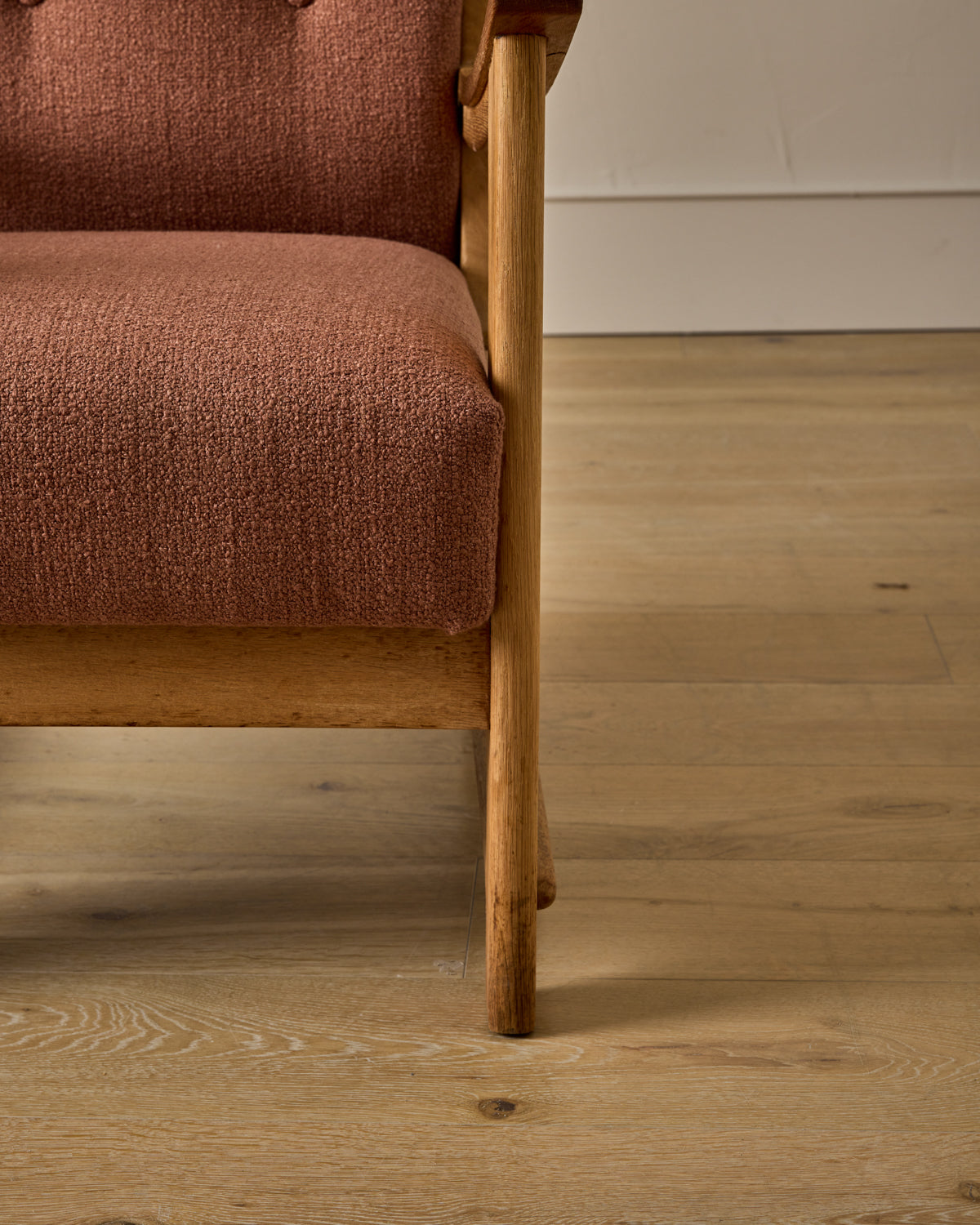 Pair of 'My Home' Oak Armchairs