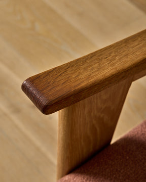 Pair of 'My Home' Oak Armchairs