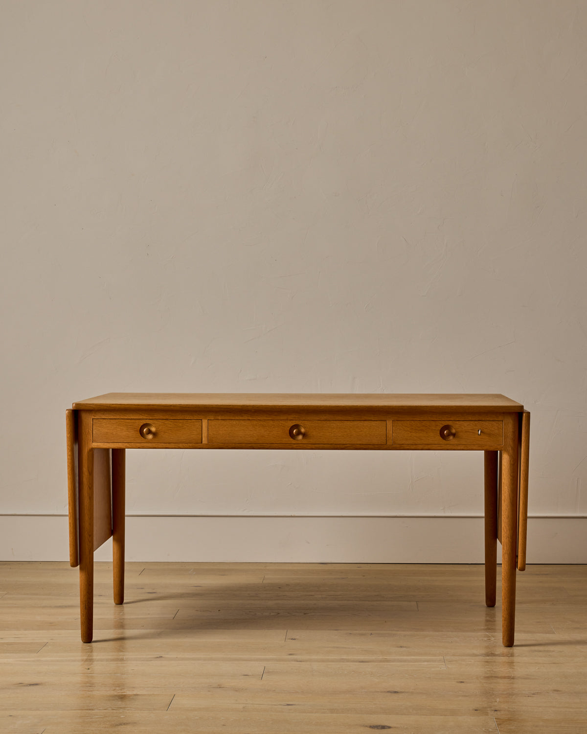 Oak Drop-Leaf Desk