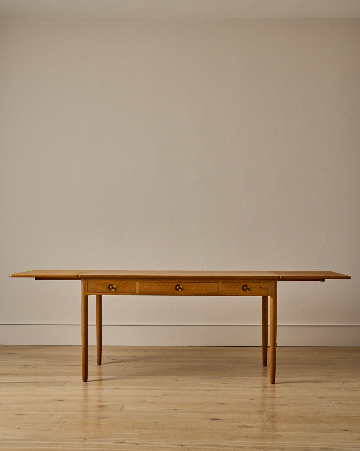 Oak Drop-Leaf Desk