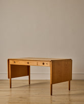 Oak Drop-Leaf Desk