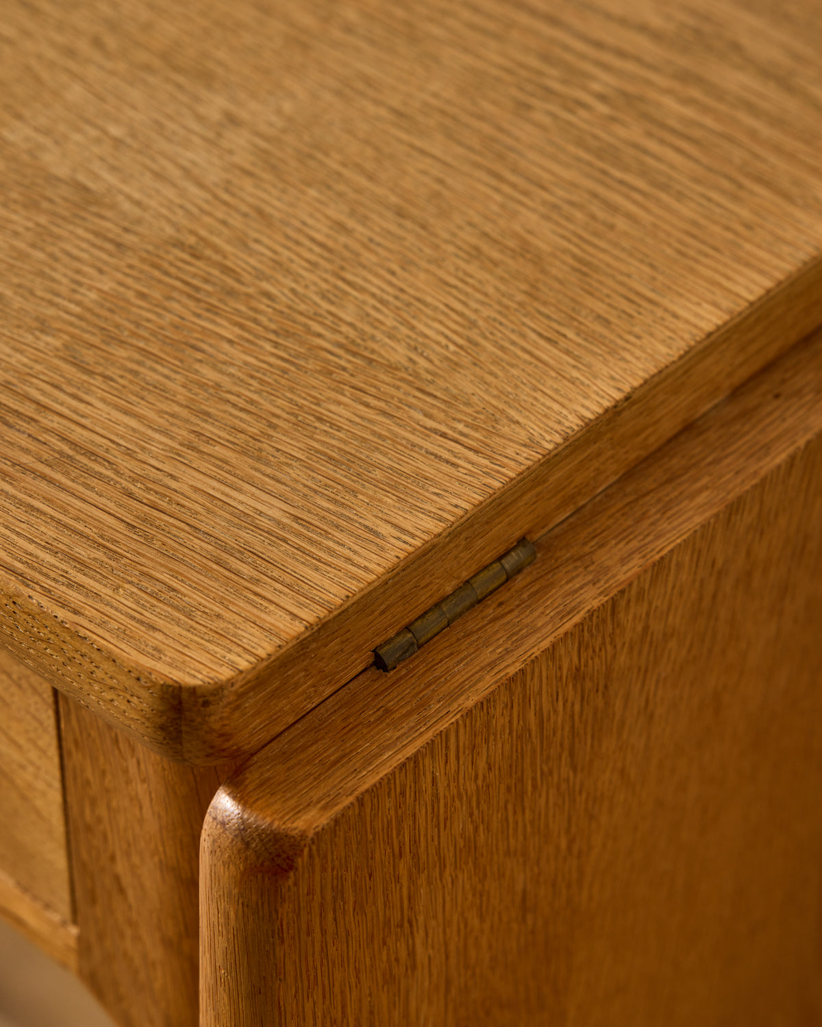 Oak Drop-Leaf Desk