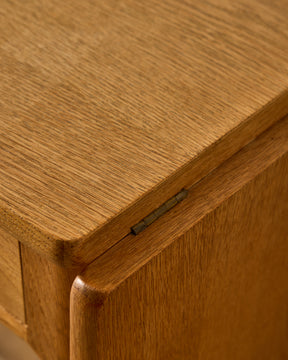 Oak Drop-Leaf Desk
