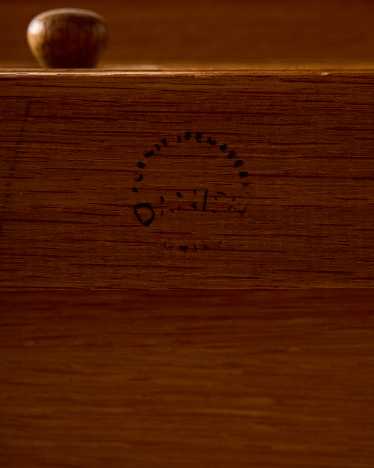 Oak Drop-Leaf Desk