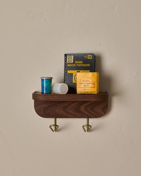 Bennett Wall Rack - Black Walnut