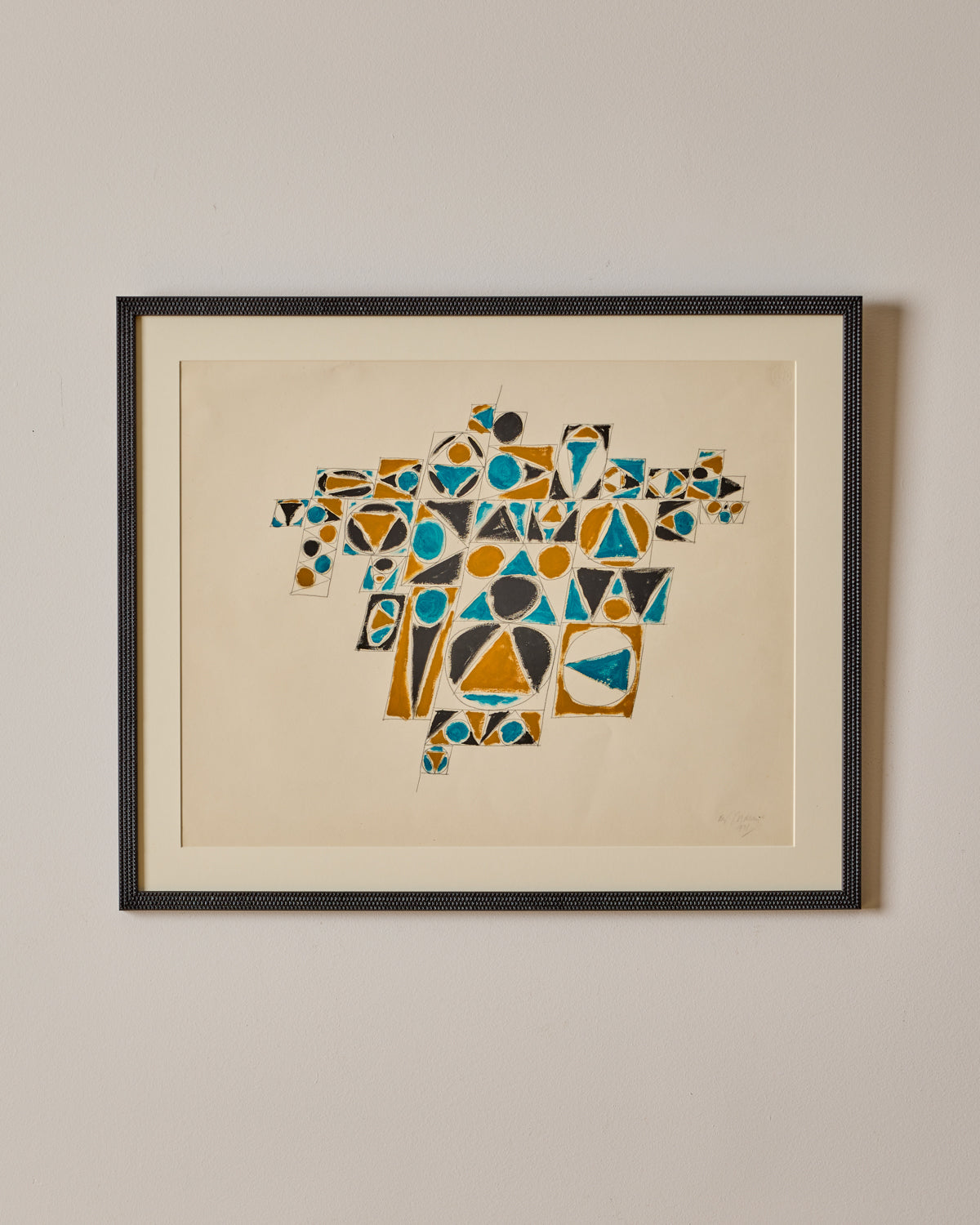 Ochre + Turquoise