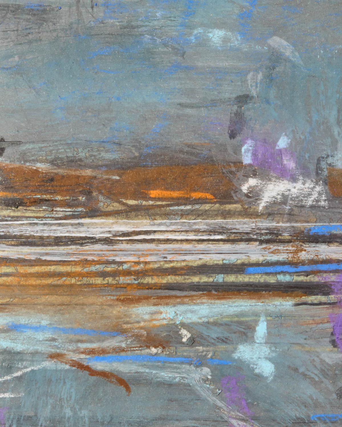 Pastel in Metallic Frame