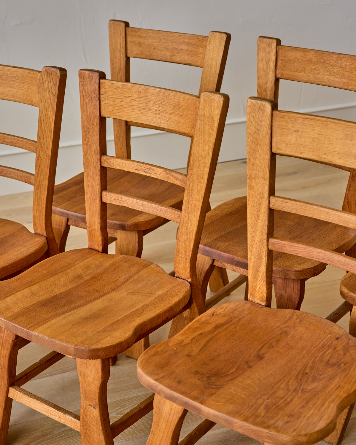 Set of Oak Dining Chairs